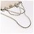 VALENTINO Studs Tote Bag Leder 2way White Gold Auth BA13505 Weiß Golden - Ansicht 8