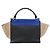 Céline Borsa Trapeze CELINE in pelle 2way Blu Oro Auth ka4960V D'oro - vista 2