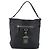Sac à bandoulière PRADA en cuir noir avec détails argentés Auth 188461A - vue 13