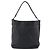 Sac à bandoulière PRADA en cuir noir avec détails argentés Auth 188461A - vue 2