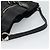 Sac à bandoulière PRADA en cuir noir avec détails argentés Auth 188461A - vue 7