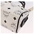 Borsa MCM Vicetos Logogram in PVC e pelle 2way White Gold Auth 188210 Bianco D'oro - vista 15