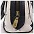 Borsa MCM Vicetos Logogram in PVC e pelle 2way White Gold Auth 188210 Bianco D'oro - vista 18
