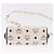 Borsa MCM Vicetos Logogram in PVC e pelle 2way White Gold Auth 188210 Bianco D'oro - vista 5