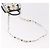 Borsa MCM Vicetos Logogram in PVC e pelle 2way White Gold Auth 188210 Bianco D'oro - vista 9