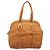 Borsa a Spalla PRADA in Pelle 2way Marrone Oro Auth 186428V D'oro - vista 13