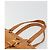 Borsa a Spalla PRADA in Pelle 2way Marrone Oro Auth 186428V D'oro - vista 14