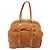 Borsa a Spalla PRADA in Pelle 2way Marrone Oro Auth 186428V D'oro - vista 2