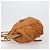 Borsa a Spalla PRADA in Pelle 2way Marrone Oro Auth 186428V D'oro - vista 4
