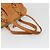 Borsa a Spalla PRADA in Pelle 2way Marrone Oro Auth 186428V D'oro - vista 7