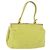 Pochette in Pelle Miu Miu Verde Oro Auth bs35699A D'oro