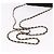 CHANEL Matelasse Chain Shoulder Bag Canvas Black Gold CC Auth bs35695SAM Nero D'oro - vista 7