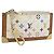 LOUIS VUITTON Monogram Multicolor Pochette Cles Pochette Bianca M92655 Auth 186408 Bianco