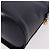 Borsa a mano SAINT LAURENT in pelle blu navy e oro Auth 188373 D'oro - vista 14