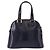 Borsa a mano SAINT LAURENT in pelle blu navy e oro Auth 188373 D'oro - vista 2