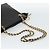 BALLY Chain Shoulder Bag Leder Schwarz Gold Auth 188542 Golden - Ansicht 7