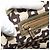 Borsa GUCCI GG Canvas Sherry Line Beige Oro 137396 Auth 186595 D'oro - vista 20