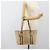 Borsa GUCCI GG Canvas Sherry Line Beige Oro 137396 Auth 186595 D'oro - vista 22