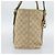 Borsa GUCCI GG Canvas Sherry Line Beige Oro 137396 Auth 186595 D'oro - vista 3
