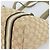 Borsa GUCCI GG Canvas Sherry Line Beige Oro 137396 Auth 186595 D'oro - vista 9