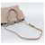 Borsa a tracolla 2way Miu Miu Matelasse Chain in pelle Rosa Argento Auth 188727 - vista 10