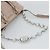 Borsa a tracolla 2way Miu Miu Matelasse Chain in pelle Rosa Argento Auth 188727 - vista 9