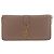 SAINT LAURENT Long Wallet Leather Brown Gold Auth bs35724 Marrone D'oro - vista 13