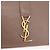 SAINT LAURENT Long Wallet Leather Brown Gold Auth bs35724 Marrone D'oro - vista 17