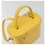 Borsa a mano Gianni Versace in pelle 2way Yellow Gold Auth BA13518 D'oro Giallo - vista 14