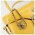 Borsa a mano Gianni Versace in pelle 2way Yellow Gold Auth BA13518 D'oro Giallo - vista 22