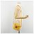 Borsa a mano Gianni Versace in pelle 2way Yellow Gold Auth BA13518 D'oro Giallo - vista 28