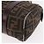Bolsa de Mão FENDI Zucca Canvas Preto Marrom Auth 189065 - vista 16