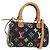 LOUIS VUITTON Monogram Multicolor Mini Speedy Bag Black M92644 Auth 185809SAM Nero