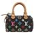 LOUIS VUITTON Monogram Multicolor Mini Speedy Bag Black M92644 Auth 185809SAM Nero - vista 13