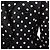 Blazer corto Valentino Night Polka Dot Negro - vista 6