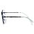 Chanel, gafas de sol redondas de espejo Negro Plata - vista 5