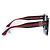 Gucci, gafas de sol oversized con web Negro Roja Verde - vista 3