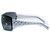 Chanel, Occhiali da sole Shield con stanghette trapuntate Argento - vista 4