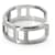 Hermès Hermes Tetris Cuff Bangle in Silver Silvery  - view 4