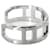 Hermès Hermes Tetris Cuff Bangle in Silver Silvery  - view 5
