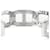 Hermès Hermes Tetris Cuff Bangle in Silver Silvery  - view 6
