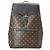 Mochila Louis Vuitton Monogram Macassar Parc Castaño Negro