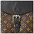 Mochila Louis Vuitton Monogram Macassar Parc Castaño Negro - vista 6
