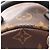 Zaino Louis Vuitton Palm Springs Mini Monogram Marrone Nero Monogramma - vista 7