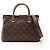 Louis Vuitton Pallas BB Monogram Noir Handtasche Braun Schwarz Monogramm