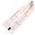 Foulard Bandeau Monogram Confidential Louis Vuitton Rosa Multicolore - vista 3
