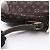 Louis Vuitton Pochette Danube Monogram Mini Lin Ebene Handtasche Braun Damier ebene - Ansicht 10