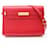 Sac à bandoulière en cuir rouge Yves Saint Laurent  - vue 1