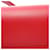 Sac à bandoulière en cuir rouge Yves Saint Laurent  - vue 8