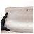Borsa Chanel 2.55 Matelassé Maxi Mademoiselle Chain Double Flap Bianco - vista 12